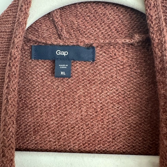 GAP Rust Open-Front  Cardigan XL - Picture 6 of 6